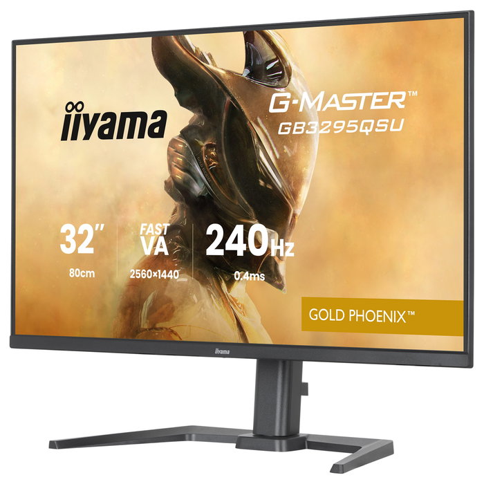 iiyama G-MASTER GB3295QSU-B1 Monitor Gaming 31,5'' Quad HD 240Hz Fast VA Negro