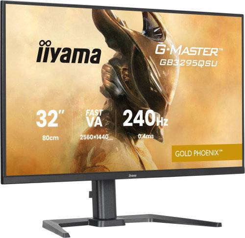 iiyama G-MASTER GB3295QSU-B1 Monitor Gaming 31,5'' Quad HD 240Hz Fast VA Negro
