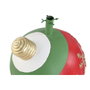 DKD Home Decor Base de Árbol de Navidad Magnesia Multicolor