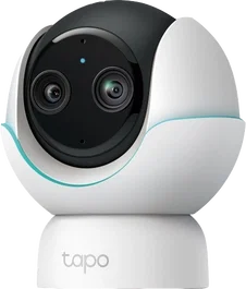 TP-Link Tapo C840 Cámara de vigilancia para bebés con doble objetivo, Blanco