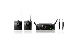 AKG Sistema inalámbrico UHF Instrumental Band US25A/C con 2 petacas y receptor