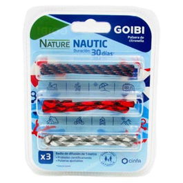 GOIBI Pulsera Citronella Nautic 3 Unidades