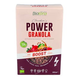 Biotona Power Granola Boost Muesli 250Gr Bio Vegan