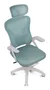 Drift DRAIR35 Silla Gaming Ergonómica con Respaldo de Malla, Ajustable (90-120°), para 120 kg, Color Blanco/Turquesa
