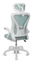 Drift DRAIR35 Silla Gaming Ergonómica con Respaldo de Malla, Ajustable (90-120°), para 120 kg, Color Blanco/Turquesa