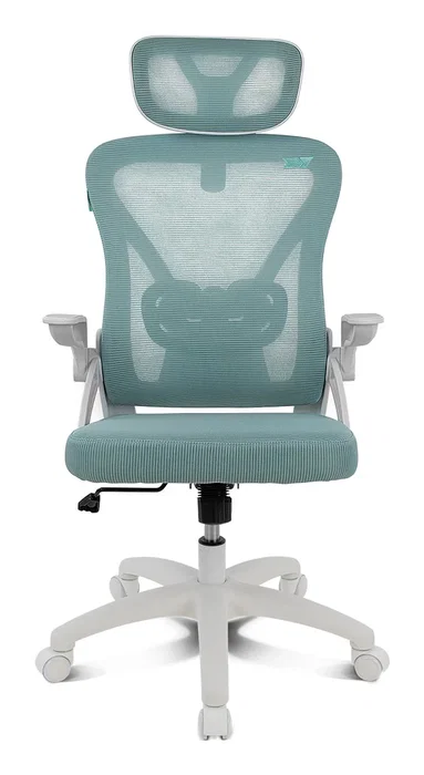 Drift DRAIR35 Silla Gaming Ergonómica con Respaldo de Malla, Ajustable (90-120°), para 120 kg, Color Blanco/Turquesa