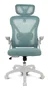 Drift DRAIR35 Silla Gaming Ergonómica con Respaldo de Malla, Ajustable (90-120°), para 120 kg, Color Blanco/Turquesa