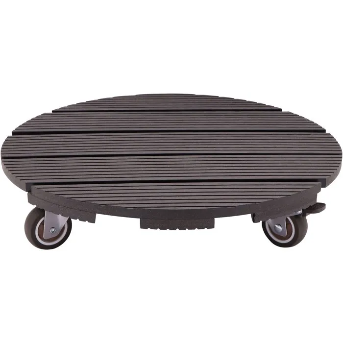 Nature Soporte para Macetas con Ruedas NAT8711338702444 WPC 8.6 x 38 cm Antracita 4 Ruedas Nature Soporte para Macetas con Ruedas NAT8711338702444 WPC 8.6 x 38 cm Antracita 4 Ruedas
