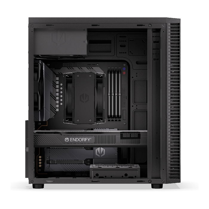 Endorfy Armis 100 Torre PC Negra ATX, Flex-ATX, micro ATX, Mini-ITX