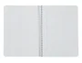 Liderpapel Cuaderno espiral A5 Witty tapa dura amarillo 80h 90gr cuadro 4mm