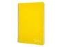 Liderpapel Cuaderno espiral A5 Witty tapa dura amarillo 80h 90gr cuadro 4mm