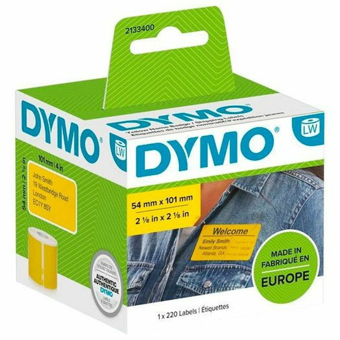 Dymo Etiquetas LabelWriter Amarillas 54x101mm Dymo Etiquetas LabelWriter Amarillas 54x101mm