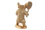 DKD Home Decor Figura de Bulldog en Resina Dorado (Surtido de 2)