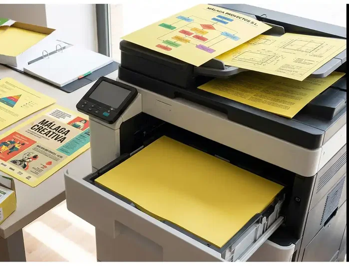 Liderpapel Papel de color Din A3 Amarillo intenso 80 g Liderpapel Papel de color Din A3 Amarillo intenso 80 g