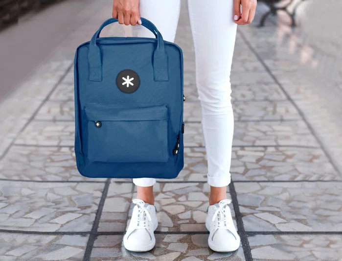 Antartik Mochila Antartik 2 asas y bolsillos exteriores azul marino