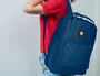 Antartik Mochila Antartik 2 asas y bolsillos exteriores azul marino