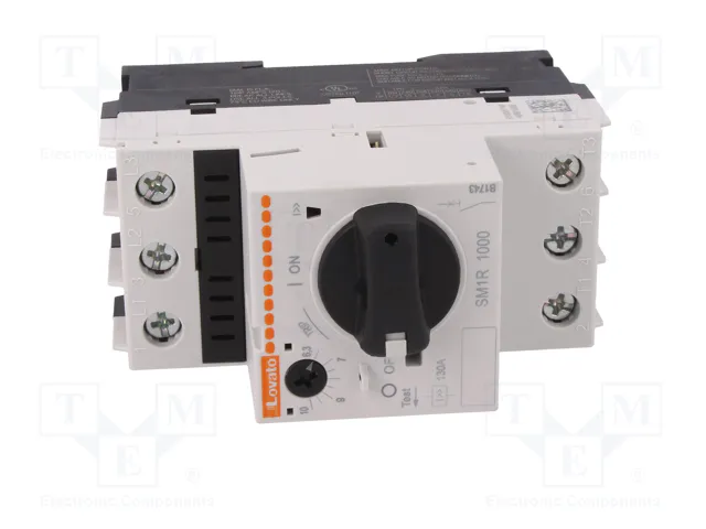LOVATO ELECTRIC SM1R1000 Interruptor motorizado 6,3÷10A 230÷690VAC