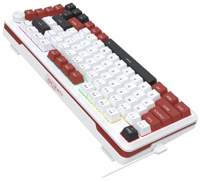 Redragon Stormhunter K721WRB-RGB Teclado Gaming Mecánico Wired Retroiluminado Blanco