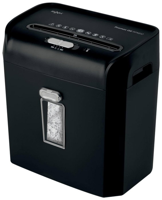 REXEL ProMax RPX612 Destructora de papel Corte cruzado Negro REXEL ProMax RPX612 Destructora de papel Corte cruzado Negro