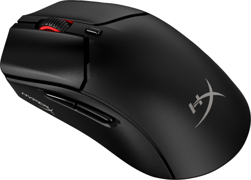 HyperX Pulsefire Haste 2 Gaming Mouse RGB, 26K DPI, Lightweight, Wireless, 100 Hrs Battery, 6 Buttons, HyperX Switches, 0.7ms, 6N0B0AA - Negro