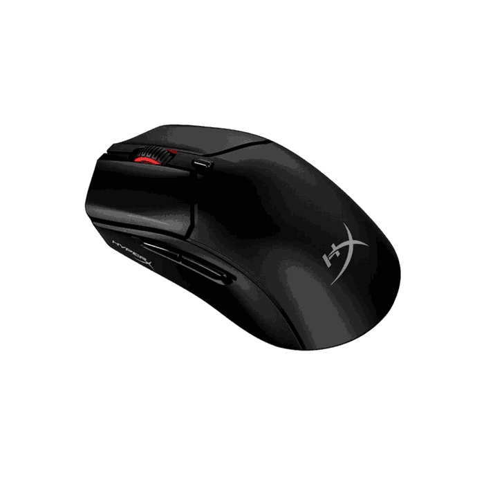 HyperX Pulsefire Haste 2 Gaming Mouse RGB, 26K DPI, Lightweight, Wireless, 100 Hrs Battery, 6 Buttons, HyperX Switches, 0.7ms, 6N0B0AA - Negro