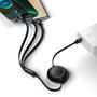 Baseus Bright Mirror 2 Series Cable de Datos Retráctil 66W 1,1m Negro