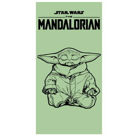Disney Toalla Mandalorian Star Wars 140x70cm 100% Algodón