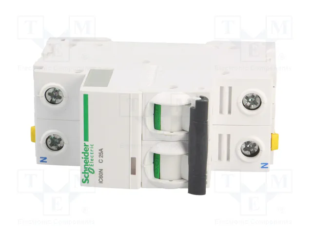 SCHNEIDER ELECTRIC Interruptor magnetotérmico iC60N 25A 1+N 6kA