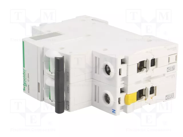 SCHNEIDER ELECTRIC Interruptor magnetotérmico iC60N 25A 1+N 6kA