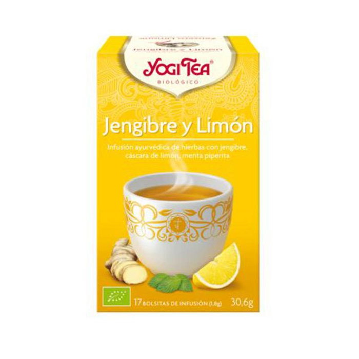 YOGI TEA Infusión Jengibre y Limón