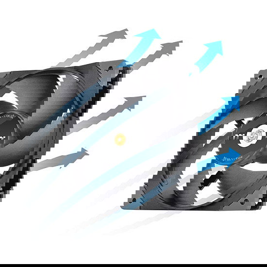 Thermaltake TT Premium Edition Ventilador Refrigeración PC 120mm Negro