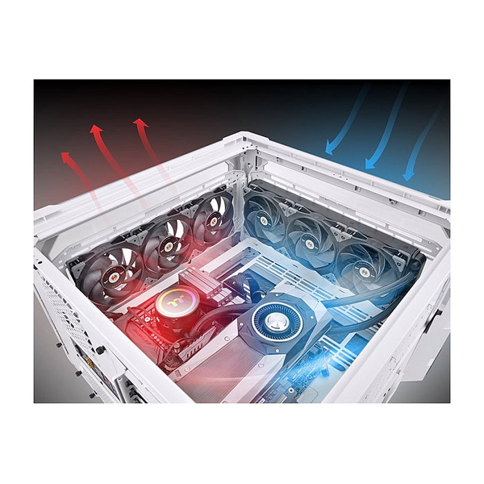 Thermaltake TT Premium Edition Ventilador Refrigeración PC 120mm Negro