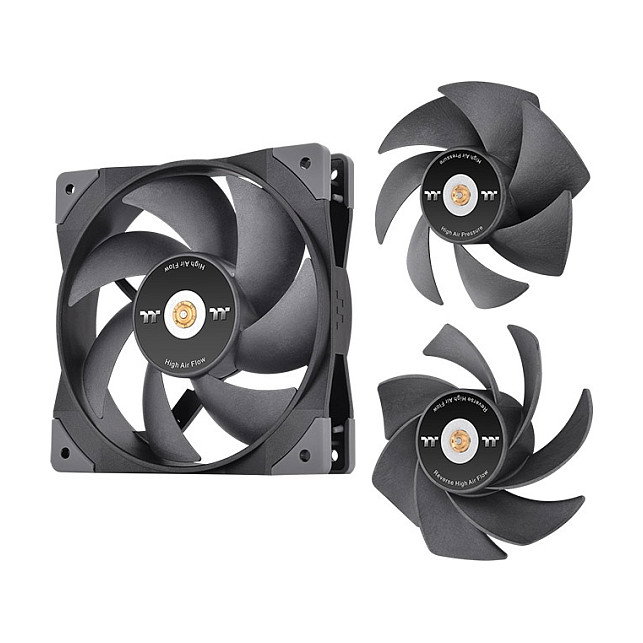 Thermaltake SWAFAN GT12 ventilador de refrigeración de 120 mm negro Thermaltake SWAFAN GT12 ventilador de refrigeración de 120 mm negro