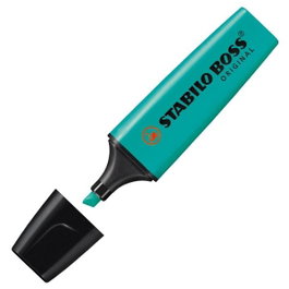 Stabilo Marcador fluorescente Boss turquesa trazo 5mm
