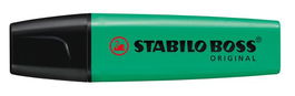 Marcador Fluor Stabilo Boss 70 Turquesa (Set de 10)