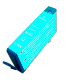 LSM Cartucho de Tinta Compatible HP 364XL CB323EE Cian Alta Capacidad