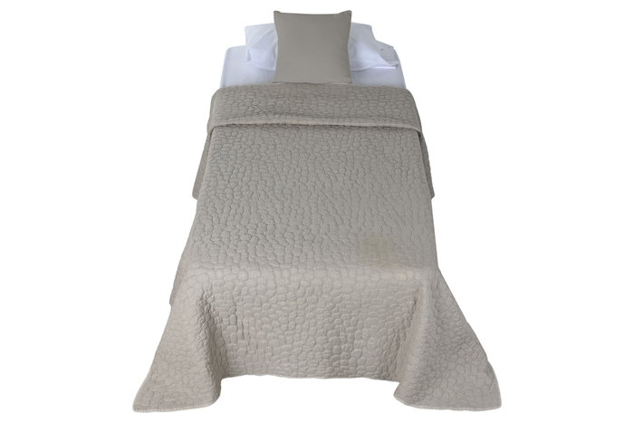 DKD Home Decor Colcha Linen Collection Beige 260 x 180 cm (2 Unidades) DKD Home Decor Colcha Linen Collection Beige 260 x 180 cm (2 Unidades)
