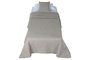 DKD Home Decor Colcha Linen Collection Beige 260 x 180 cm (2 Unidades)