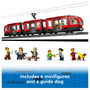 LEGO 60423 City Tranvía y Estación del Centro, Juego de Construcción, 811 Piezas, 7+ Años
