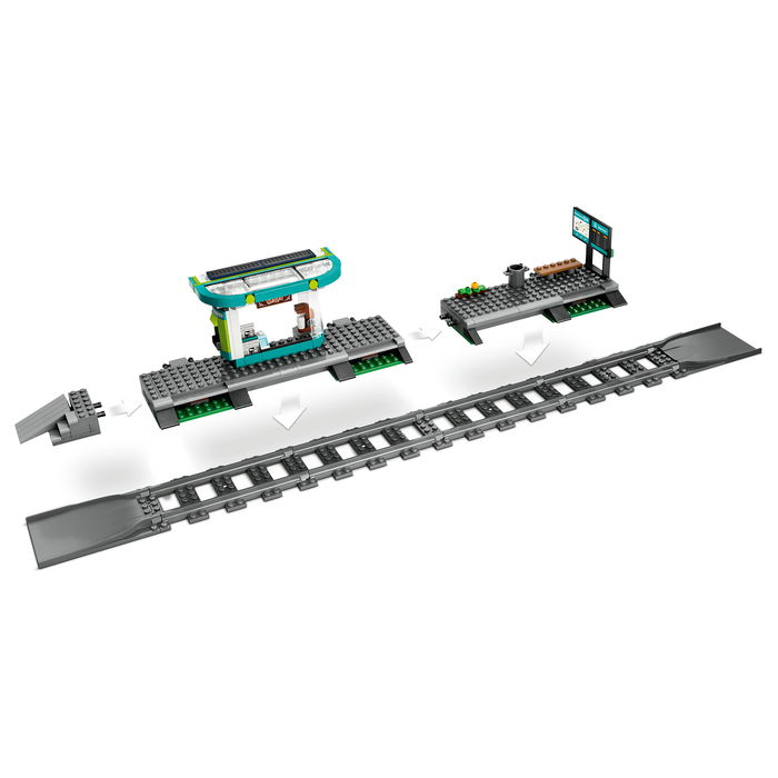 LEGO 60423 City Tranvía y Estación del Centro, Juego de Construcción, 811 Piezas, 7+ Años LEGO 60423 City Tranvía y Estación del Centro, Juego de Construcción, 811 Piezas, 7+ Años