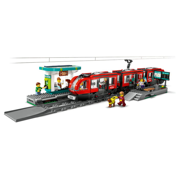 LEGO 60423 City Tranvía y Estación del Centro, Juego de Construcción, 811 Piezas, 7+ Años LEGO 60423 City Tranvía y Estación del Centro, Juego de Construcción, 811 Piezas, 7+ Años