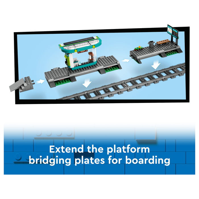 LEGO 60423 City Tranvía y Estación del Centro, Juego de Construcción, 811 Piezas, 7+ Años LEGO 60423 City Tranvía y Estación del Centro, Juego de Construcción, 811 Piezas, 7+ Años