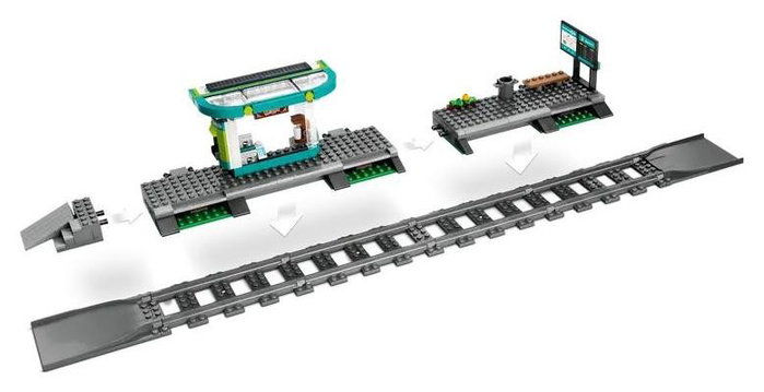 LEGO City 60423 Tranvía y Estación del Centro LEGO City 60423 Tranvía y Estación del Centro