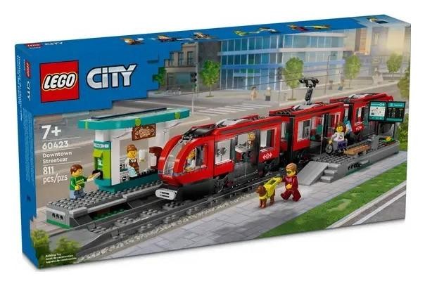 LEGO City 60423 Tranvía y Estación del Centro LEGO City 60423 Tranvía y Estación del Centro