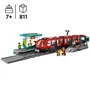LEGO 60423 Tranvía y Estación del Centro de la Ciudad, Vehículo para Niños a Partir de 7 Años
