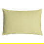 Cojín Verde Claro 85%Algodón-15%Lino 60 X 40 cm (Set de 2)