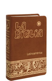 Verbo Divino, Biblia Latinoamérica Ministro simil piel marrón - Verbo Divino