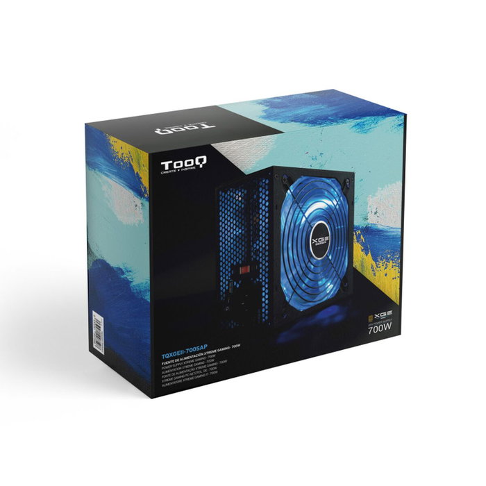 Tooq Fuente de Alimentación Gaming XGE II 700W 80 PLUS Bronze Negro