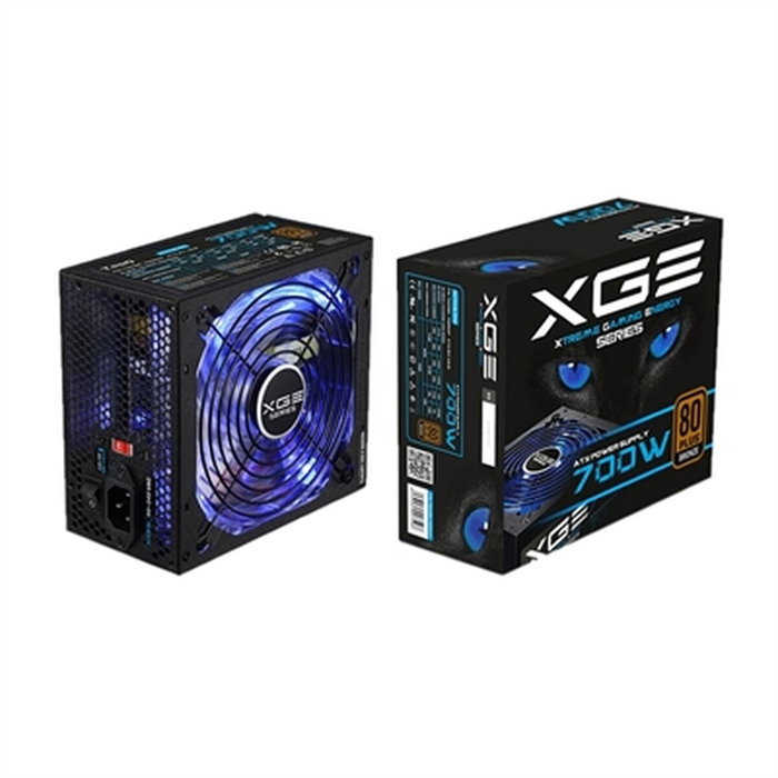 Tooq Fuente de Alimentación Gaming XGE II 700W 80 PLUS Bronze Negro