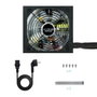 Tooq Fuente de Alimentación Gaming XGE II 700W 80 PLUS Bronze Negro